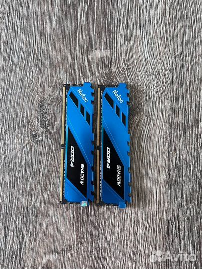 Netac Shadow DDR4 32gb (16x2) Оперативная память