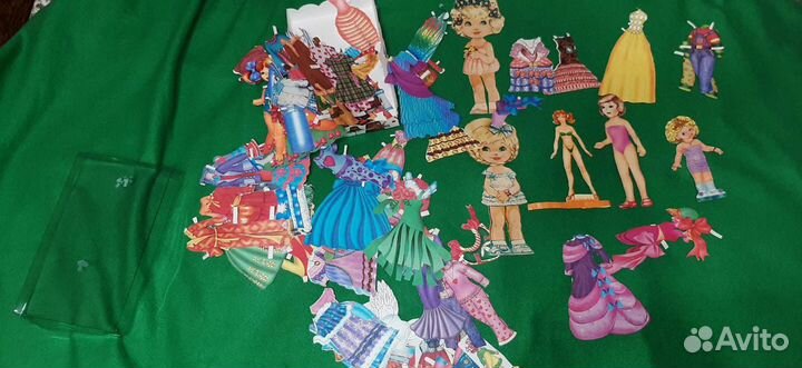 Бумажные куклы 90х