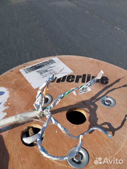 Витая пара Hyperline sftp4-C7A-S23-IN-lszh-GY-500