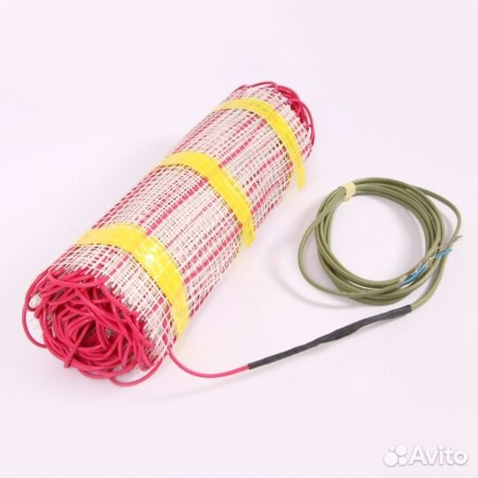 Мат греющий двужильный 160Вт/м2 на полимерной сетк