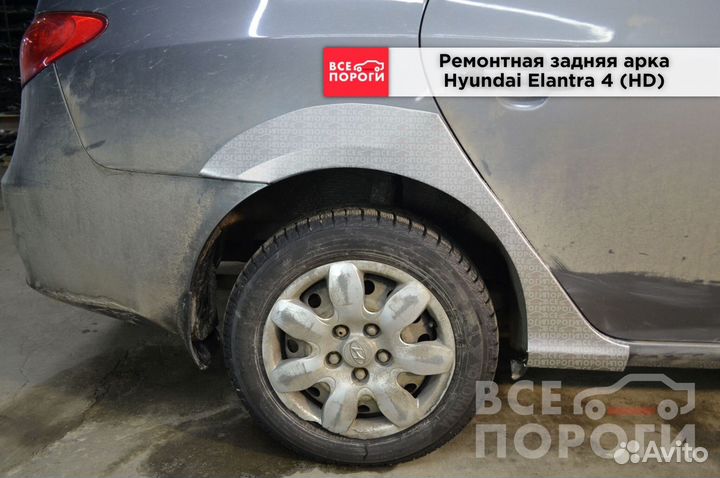 Рем арки для Hyundai Elantra IV (HD)