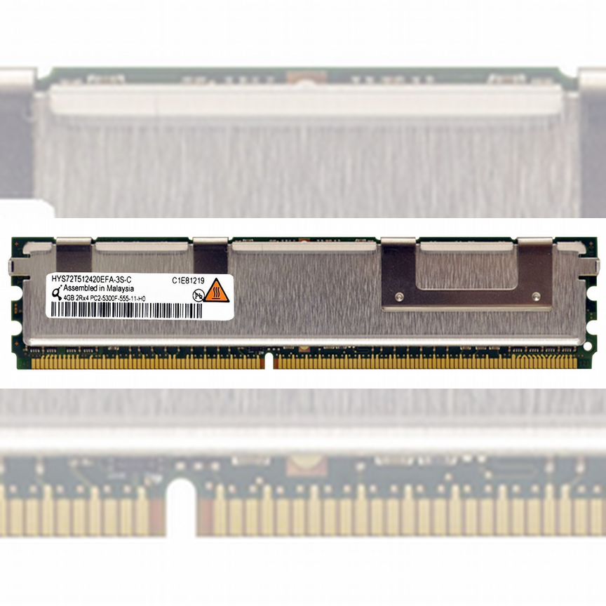 [HYS72T512420EFA-3S] Оперативная Память Qimonda -C Hys72t512420efa-3s