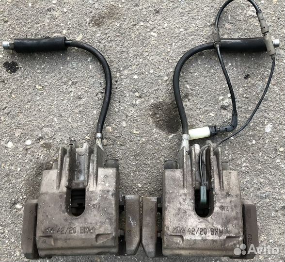 Задние суппорта bmw e60.46000км