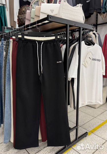 Спортивные штаны miu miu