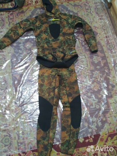 Комплект (костюм) для подводной охоты