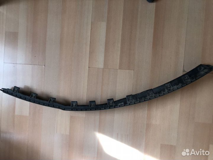 Юбка переднего бампера корса D оригинал левое