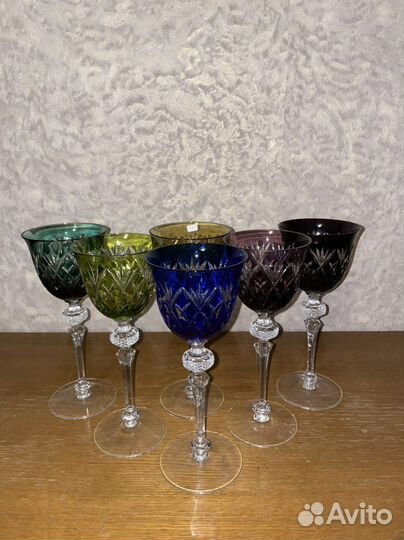 Хрустальные бокалы