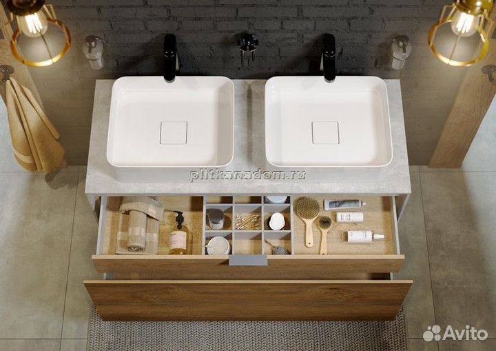 Aqwella Mobi MOB0112W Подвесная тумба под раковину 120