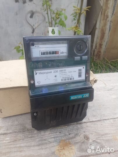 Счетчик электрический трехфазный бу