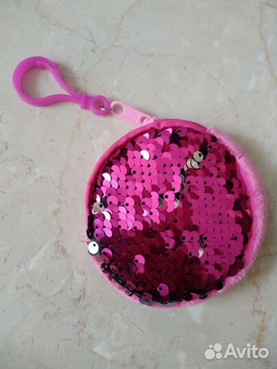 Брелоки с пайетками