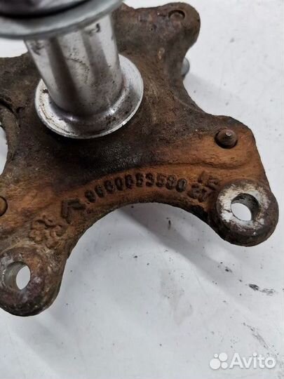 Кронштейн ступицы задний левый (Peugeot 308)