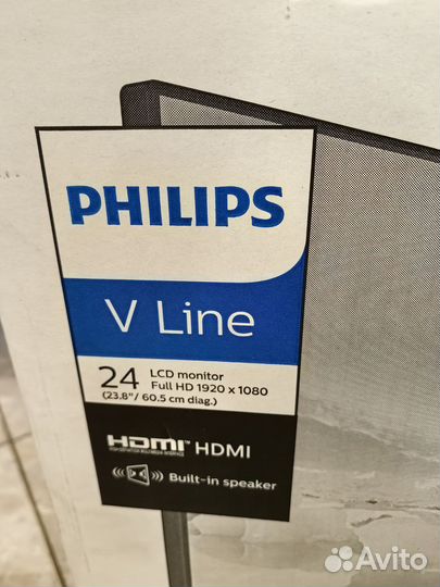 Монитор Philips 24' Line новый