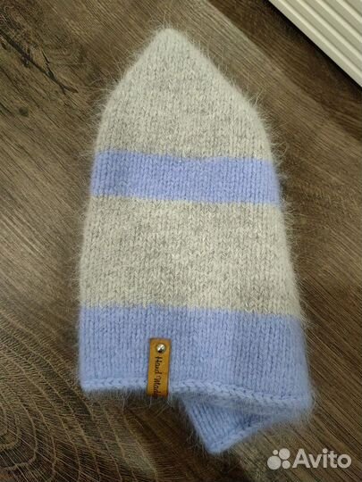 Шапка из пуха норки бини