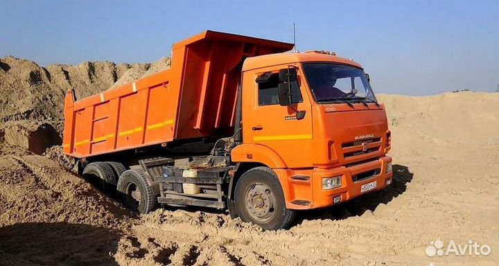 Песок щебень