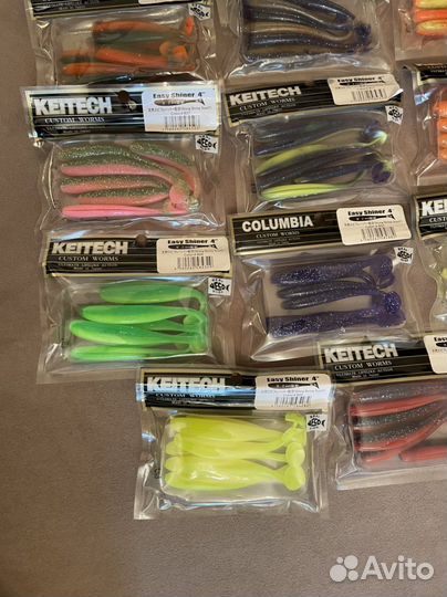 Силиконовые приманки Keitech