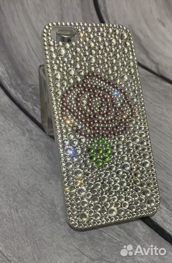 Чехол со стразами