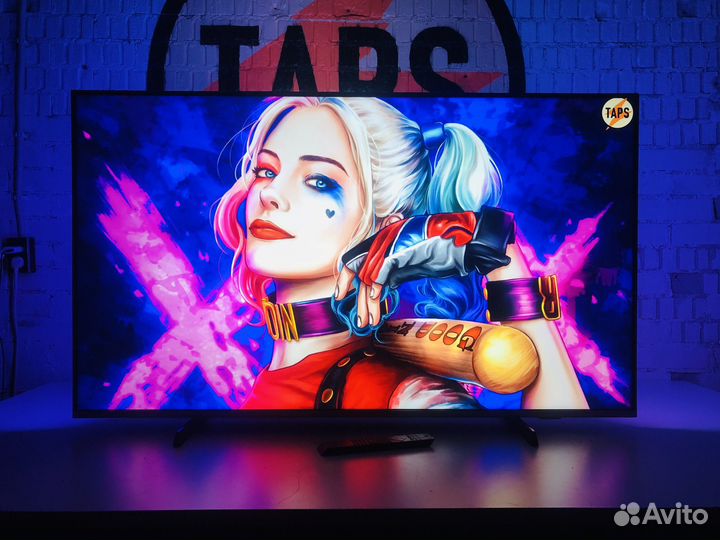 Яркий 4К ambilight Philips 140см SMART TV HDR