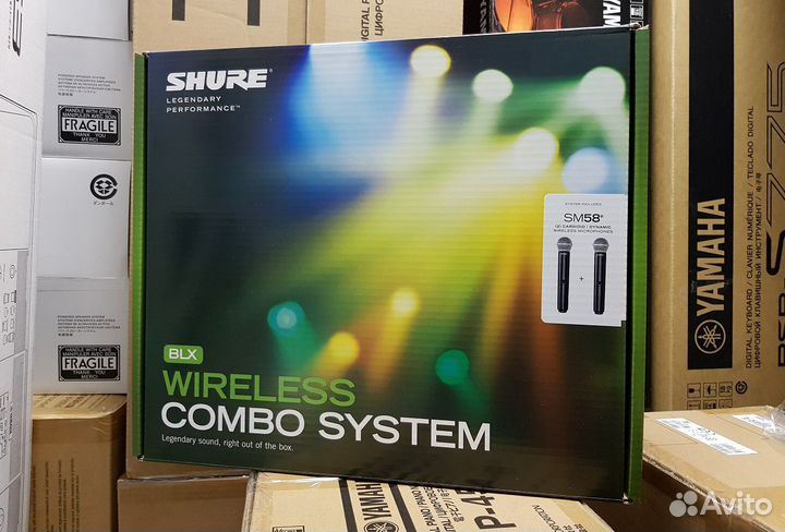 Shure BLX288E/SM58-M17 радиосистема вокальная