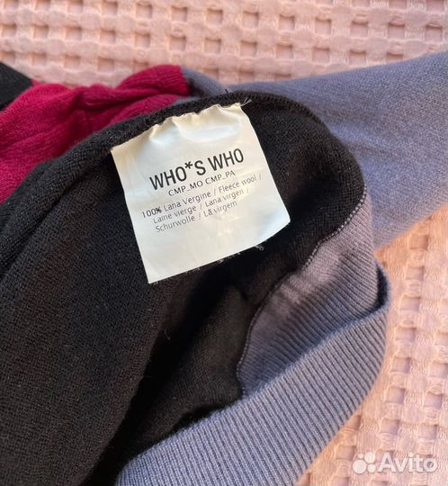 Платье свитер шерсть who*s who, uniqlo