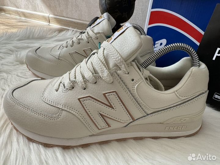 Кожаные New Balance 574 Classic р37-41