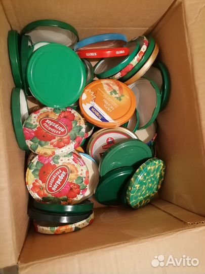 Крышки для банок винтовые