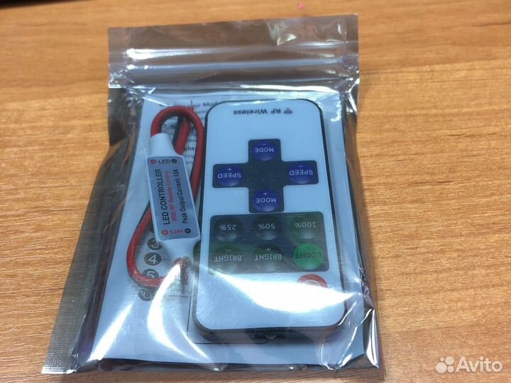 5-24V Мини RF Беспроводной светодиодный LED диммер