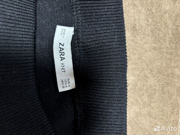 Юбка Zara трикотажная миди размер XS -S