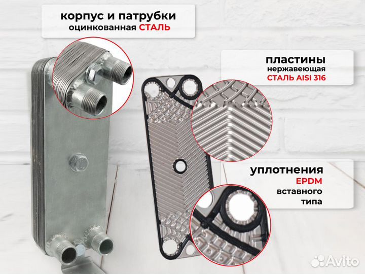 Мини разборный теплообменник ттр27 20 пластин