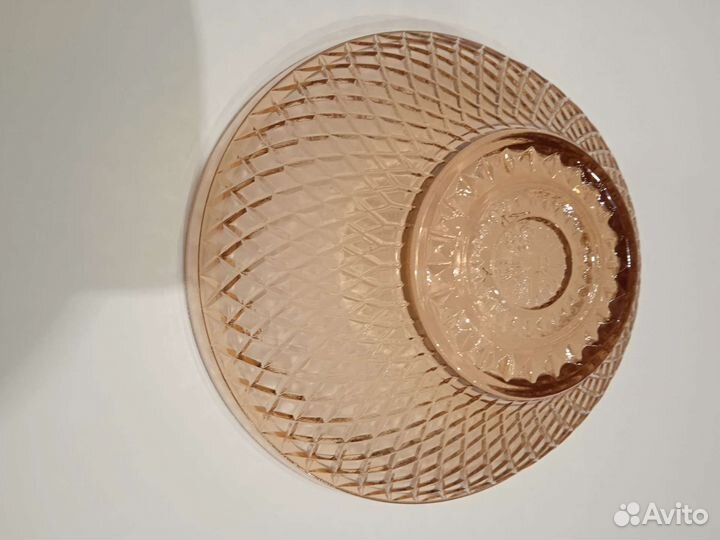 Салатник, цветное стекло, СССР