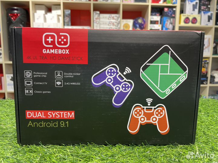 Игровая приставка + Android TV Game Box G5