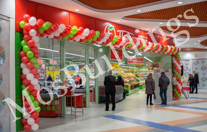 Торговая площадь, магазин,ресторан от 36 до 468 м²