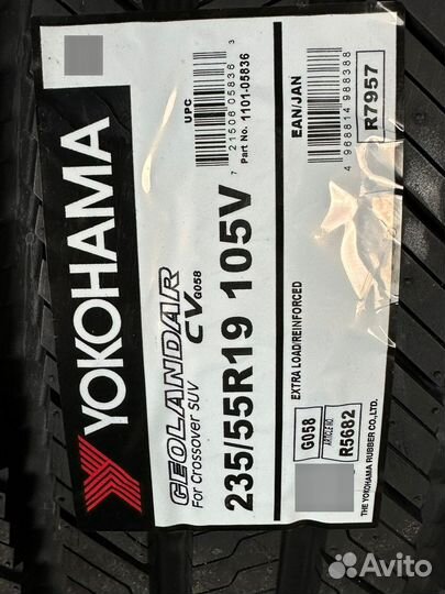 Yokohama Geolandar CV G058 235/55 R19 105V