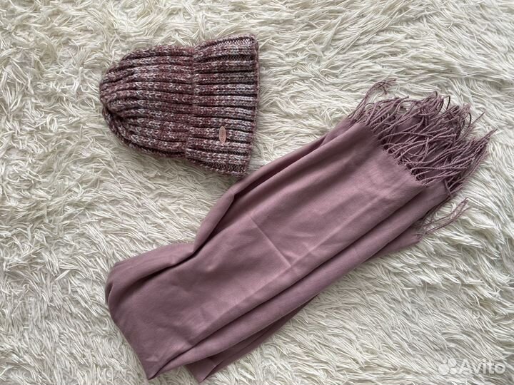 Набор шапка и шарф женская