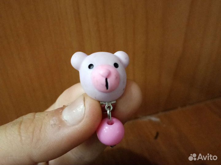Серешки клипсы