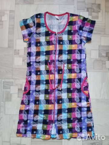 Халат трикотажный