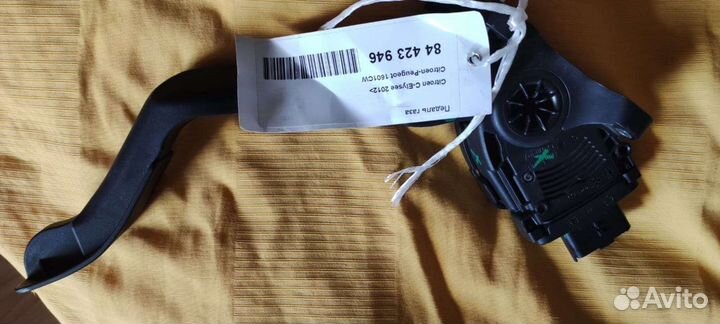 Педаль газа peugeot