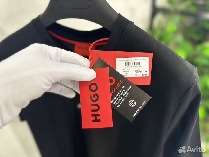 Футболка hugo boss premium