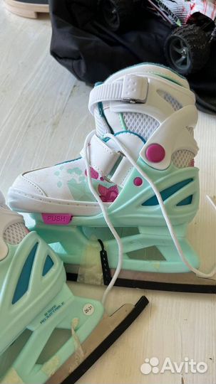 Коньки детские с изменяемым размером 26-30