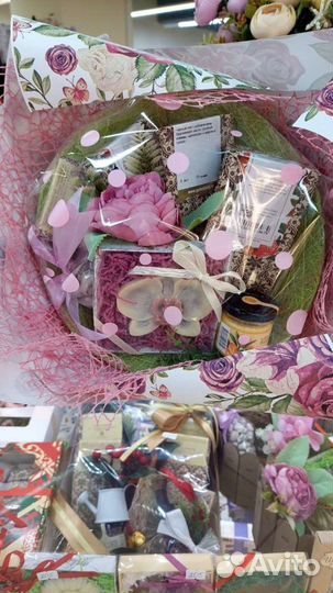 Подарки с чаем, кофе и сладостями