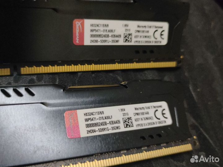 Оперативная память ddr3 Hyperx 2x8