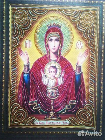 Икона Пр. Бцы. Неупиваемая Чаша