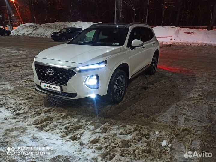 Hyundai Santa Fe 2.4 AT, 2019, 63 256 км