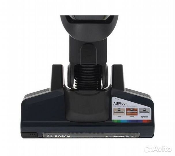 Пылесос Bosch Serie 6 BCH85N черный/синий