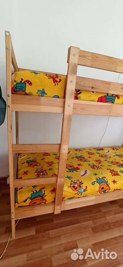 Двухъярусная кровать IKEA бу