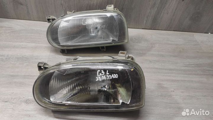 Фара левая Фольксваген гольф 3
