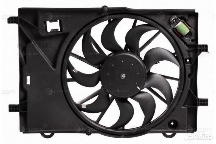 Вентилятор двигателя Chevrolet Aveo T300 (11) /Ope