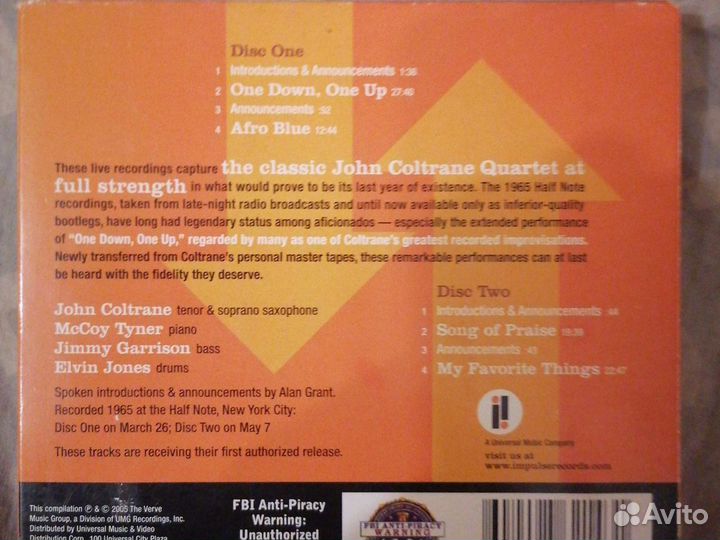 Coltrane john 2cd/Dexter Gordon 2cd Art Blakey2cd