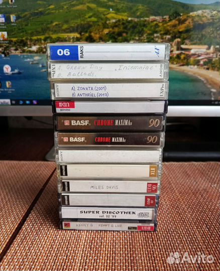 Аудиокассеты, тип 2 (Maxell, Sony, Basf)