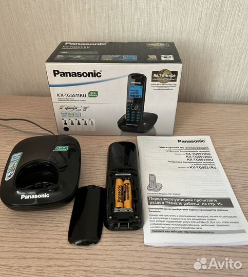 Panasonic KX-TG5511RU беспроводной телефон