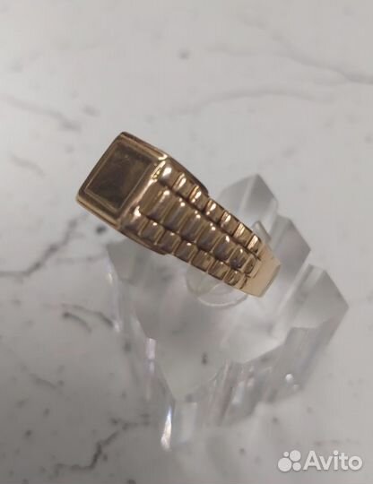 Мужская золотая печатка 583